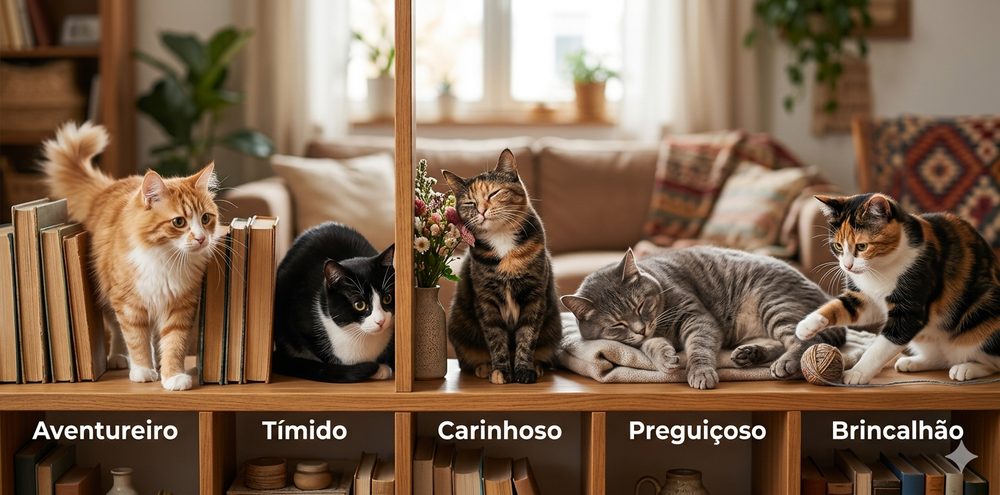 Confira 10 curiosidades sobre a personalidade dos gatos
