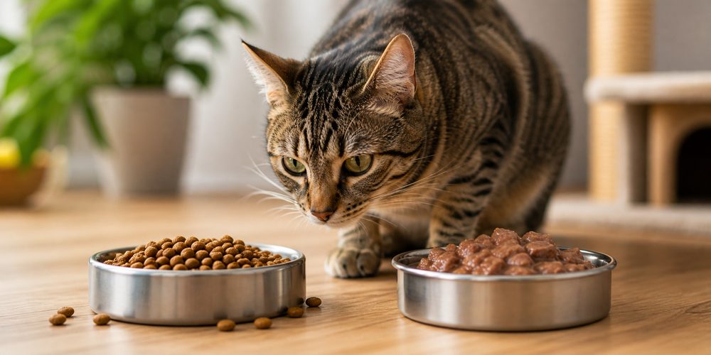 Alimentação seca e úmida: 4 segredos da dieta do gato